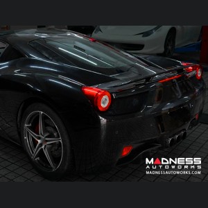 Ferrari 458 Italia Base Rear Trunk Spoiler - Carbon Fiber 